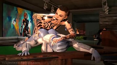 Jack's Midnight Escapade MASS EFFECT SFM PORN