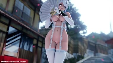 [MMD]HAKU China Princess (????) - ??? R-18