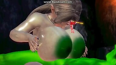 Honey Select the monster girl titfucking