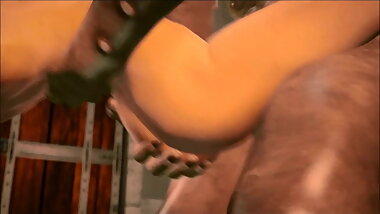 3D Animated hotties get used!