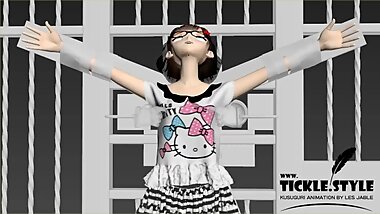 [PREVIEW] 3D Anime Girl Nipple and Armpit Tickle
