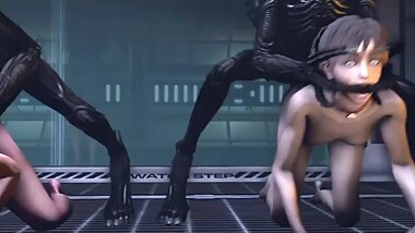 3D Monster DAMNATION LARA CROFT