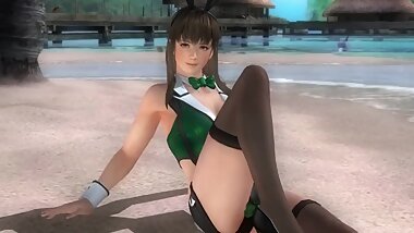 Dead or alive 5 every hot girls in hot bunny costumes! enjoy their big ass!