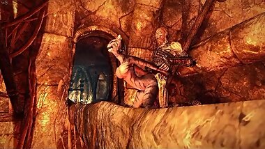 Draugr Toy is Afraid of Heights