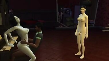Sims4 –азврат и вампиры. Sex.