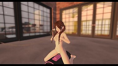 [SL Porn]: A Pet and her Toy [Hentai Solo]