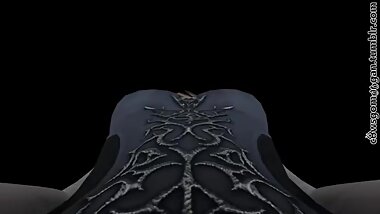 Bayonetta futanari taker pov blowjob