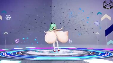Girl dance B.E. yeah oh yeah oh