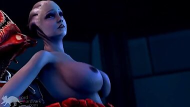 Mass Effect Liara collects alien DNA