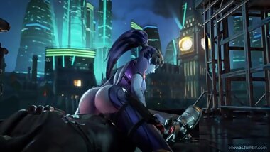 Three Minutes of Widow maker's Ass cartoon 3d sex game