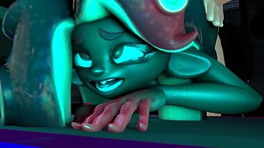 Midoriya x Marina (Splatoon x Boku no hero)