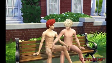 Boku no Hero Yaoi - Kirishima treats Bakugou like his Bitch