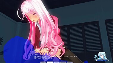 [CM3D2] Pink haired girl in uniform