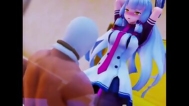 ?MMD?Kantai Collection Murakumo Vibe?3D Hentai?