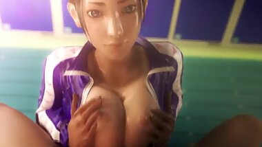 titfuck in the pool