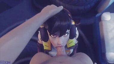 ANIMATION WITH SOUND 3D FAN ART Overwatch
