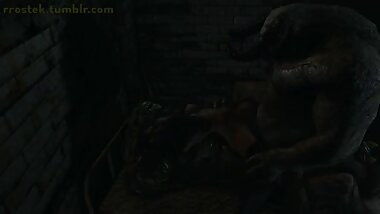 3D Monster Hardcore Animations
