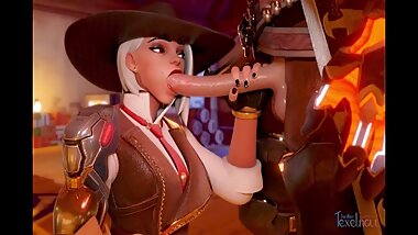 Overwatch - Hot Ashe - Part 1