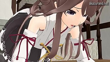 MMD Kankore Kongou Squat