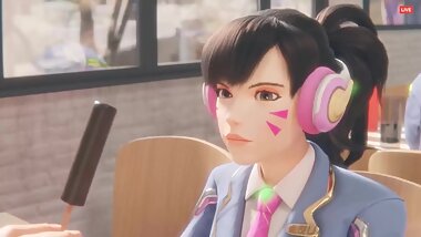 Overwatch - D.va Gets Trick