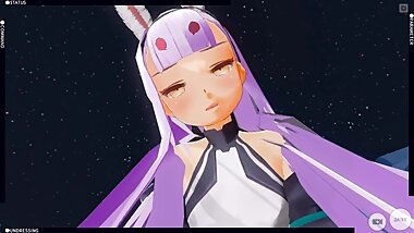 3D HENTAI POV Shimakaze rides a cock