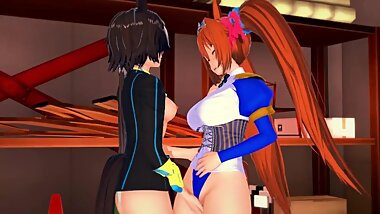 UMAMUSUME DAIWA X  YURI PLAY 3DHENTAI