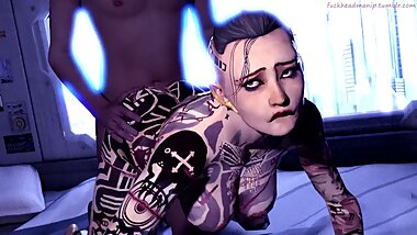 3D SFM [fuckheadmanip] Jack doggystyle