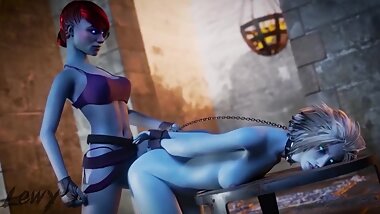 Petra Venj fucking Mara Sov with a strapon