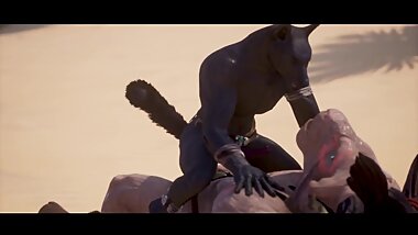 Wolf X Minotaur