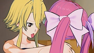 Akame Ga Kill! - Leone Fucked by Futanari Mine 3D Hentai