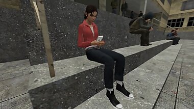 ENF - Zoey's clothes disappear V2