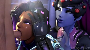 TALON GIRLS (Widowmaker & Sombra Compilation)