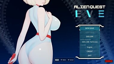 Alien Quest (part 1). The attack of lesbians and winged monsters