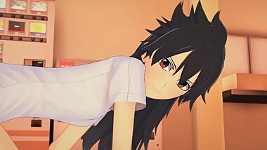(3D Hentai)(Bleach) Sex with Arisawa Tatsuki (With tattoo)