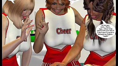 Giantess Erodreams2 - Cheerleaders Preview