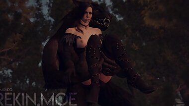feral wolfi girl sex