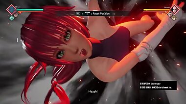 Training With Custom Female - Jump Force