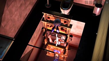 [playhome]machine teaching brainwashing hell 3d animation futa 08