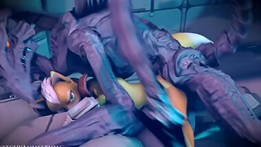 Ridley + Fox Mccloud yiff anal