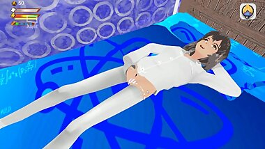 Nerdy girl shrinks you and uses you as a dildo (PART1/3)