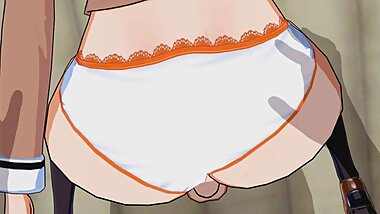 Anime Schoolgirl Pounded Super Hard (BanG Dream! - Hagumi Kitazawa)