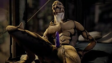mass effect turian toy play