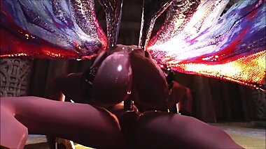 Skyrim Futanari and Succubus Sex part1 (Violent and oily skin)