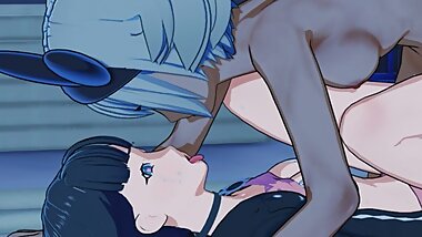 Pokemon - Marnie Fucked by FUTANARI Bea 3D Hentai