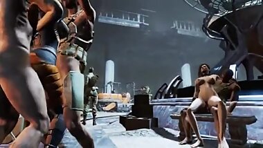 [MMD] R-18 Janet Visits Gunners Plaza 02