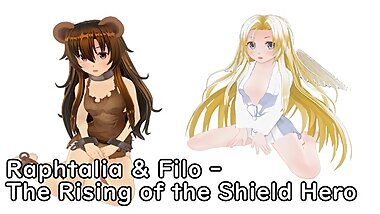 Raphtalia & Filo - The Rising of the Shield Hero custom maid 3d 2