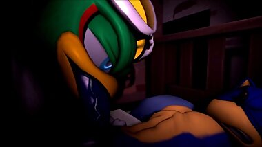 Jet The Hawk Having Fun With Sonic & Tails By Dahsharky