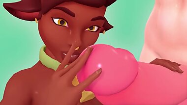 [WITH SOUND] Cowgirl Milks Futa