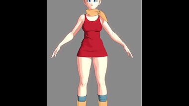 Bulma 3D Model - Rule 34