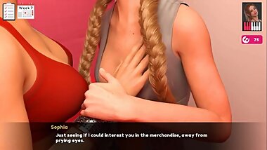 MELODY:Naughty Lesbian Teens Having Fun In Public-Ep 90